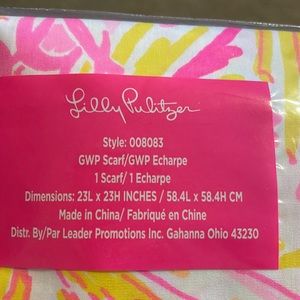Lilly Pulitzer scarf